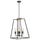 Brockton - Foyer 4 light grey ash - BRT5204GK