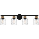 btc8634mbk - vanity 4 light Matte Black - www.donslighthouse.ca