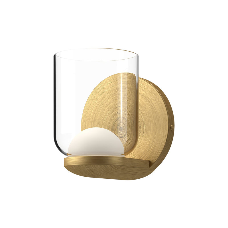 ws52505-bg-cl - wall light Brushed Gold/Clear Glass - www.donslighthouse.ca