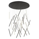 mp14850-bk - multi-light pendant Black - www.donslighthouse.ca