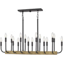 cod139mbk - linear chandelier Matte Black - www.donslighthouse.ca