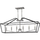 cta642mbk - linear chandelier Matte Black - www.donslighthouse.ca