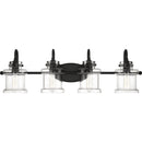Danbury - Bath 4 light earth black - DNY8604EK