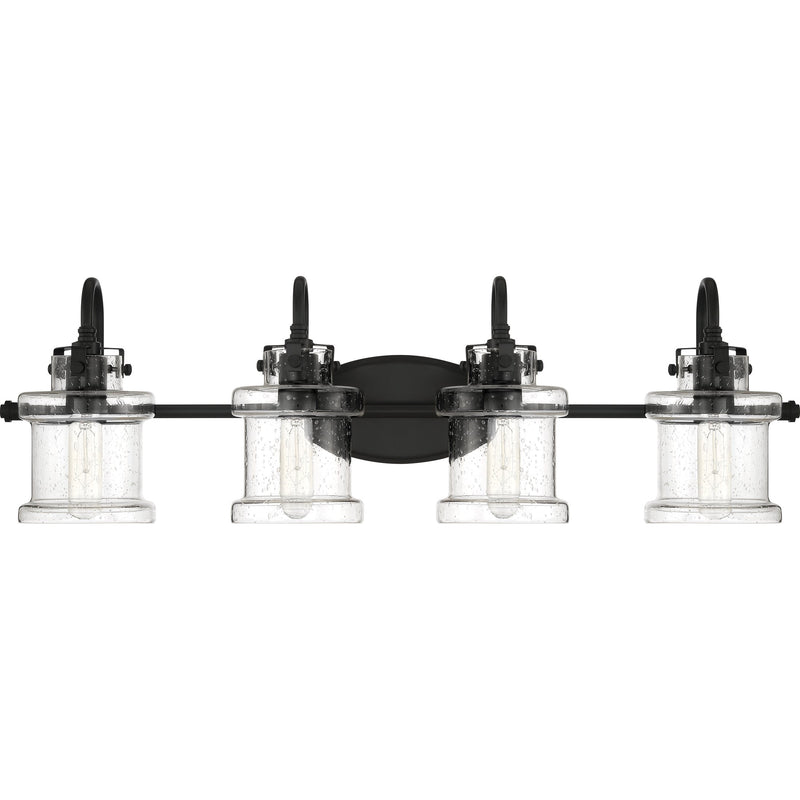 Danbury - Bath 4 light earth black - DNY8604EK