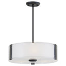 dvp14506gr-ssop - pendant Graphite with Silk Screened Opal Glass - www.donslighthouse.ca