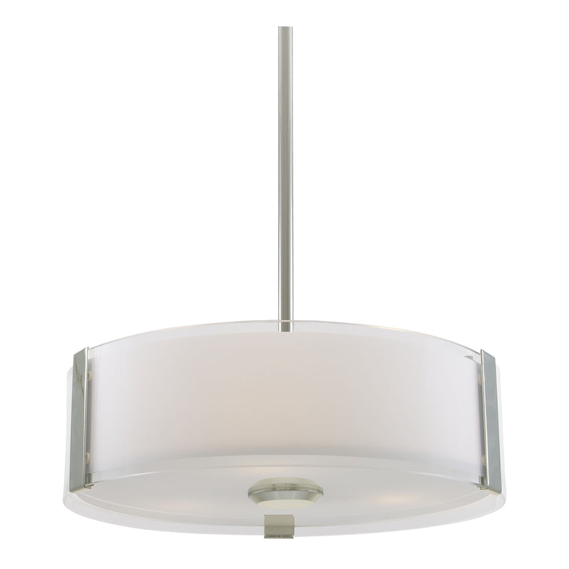 dvp14506sn-ssop - pendant Satin Nickel with Silk Screened Opal Glass - www.donslighthouse.ca