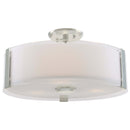 dvp14512sn-ssop - semi flush Satin Nickel with Silk Screened Opal Glass - www.donslighthouse.ca