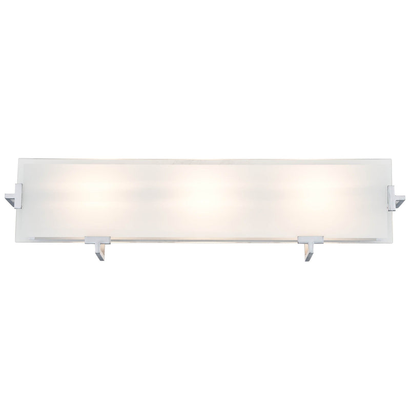 dvp14543ch-ssop - vanity 3 light Chrome with Silk Screened Opal Glass - www.donslighthouse.ca