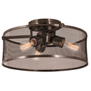 dvp15712gr-n - semi flush Graphite Net - www.donslighthouse.ca