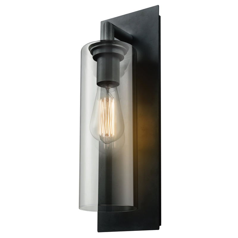 dvp24772bk-cl - outdoor wall Black with Clear Glass - www.donslighthouse.ca