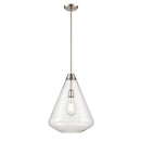 dvp25805sn-cl - pendant Satin Nickel with Clear Glass - www.donslighthouse.ca