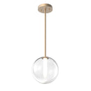 dvp27010vbr-cl - mini pendant Venetian Brass with Clear Glass - www.donslighthouse.ca