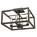 dvp28112mf-gr-cl - semi flush Multiple Finishes and Graphite with Clear Glass - www.donslighthouse.ca