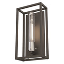 dvp28173ss-hb-cl - outdoor wall Stainless Steel and Hammered Black with Clear Glass - www.donslighthouse.ca