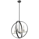 dvp28849sn-gr-cl - pendant Satin Nickel and Graphite with Clear Glass - www.donslighthouse.ca