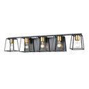 dvp29055mf_eb - vanity 5 light Multiple Finishes and Ebony - www.donslighthouse.ca