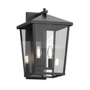 dvp30091bk-cl - outdoor wall Black with Clear Glass - www.donslighthouse.ca
