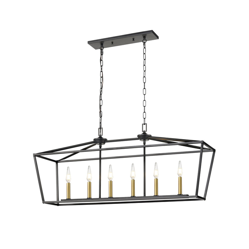 dvp30102mf_gr - linear chandelier Multiple Finishes and Graphite - www.donslighthouse.ca