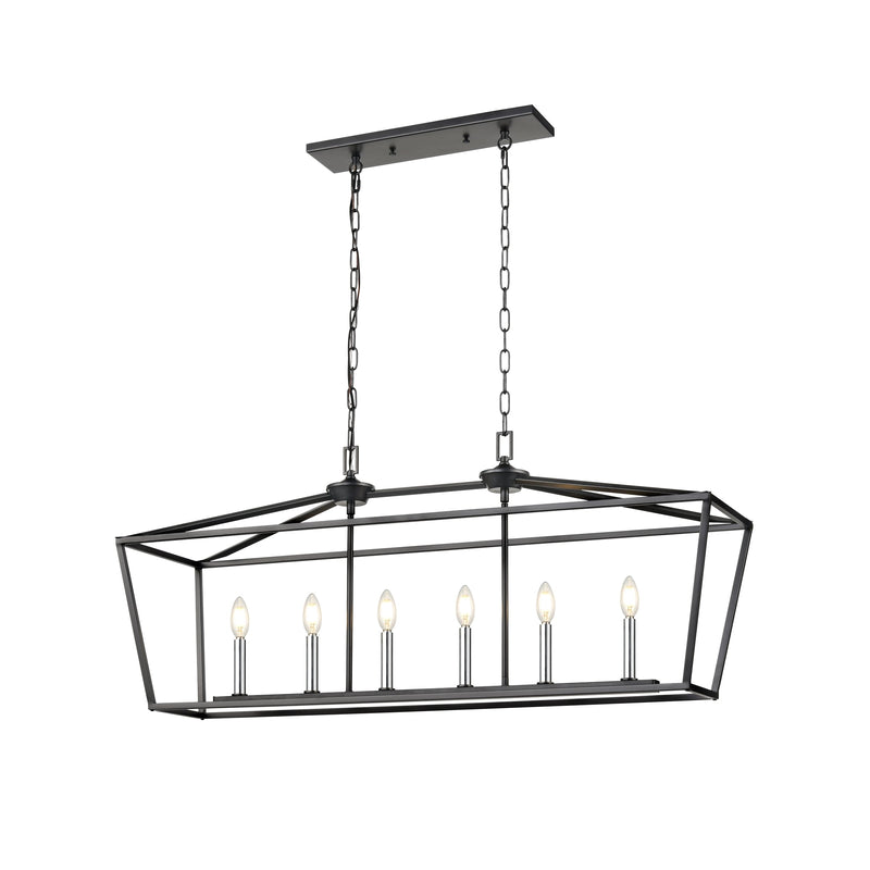 Lundy's Lane - linear chandelier - DVP30102MF_GR