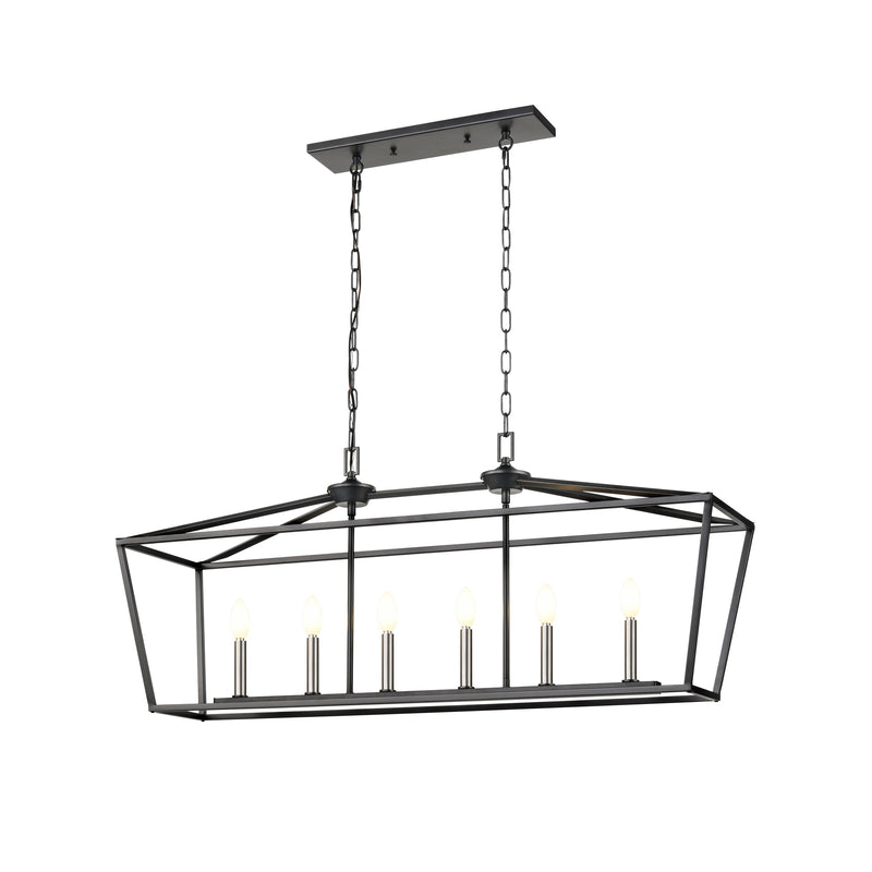 Lundy's Lane - linear chandelier - DVP30102MF_GR