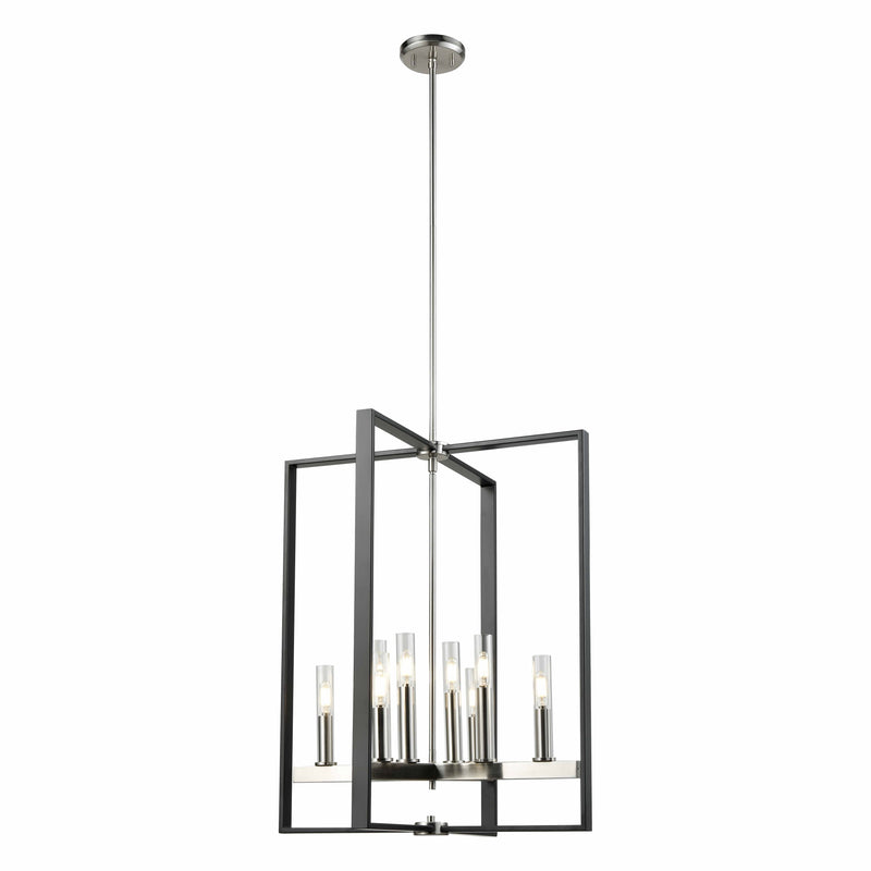 dvp30249sn_gr-cl - pendant Satin Nickel and Graphite with Clear Glass - www.donslighthouse.ca