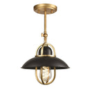 dvp31001gr_vbr - wall light Graphite and Venetian Brass - www.donslighthouse.ca