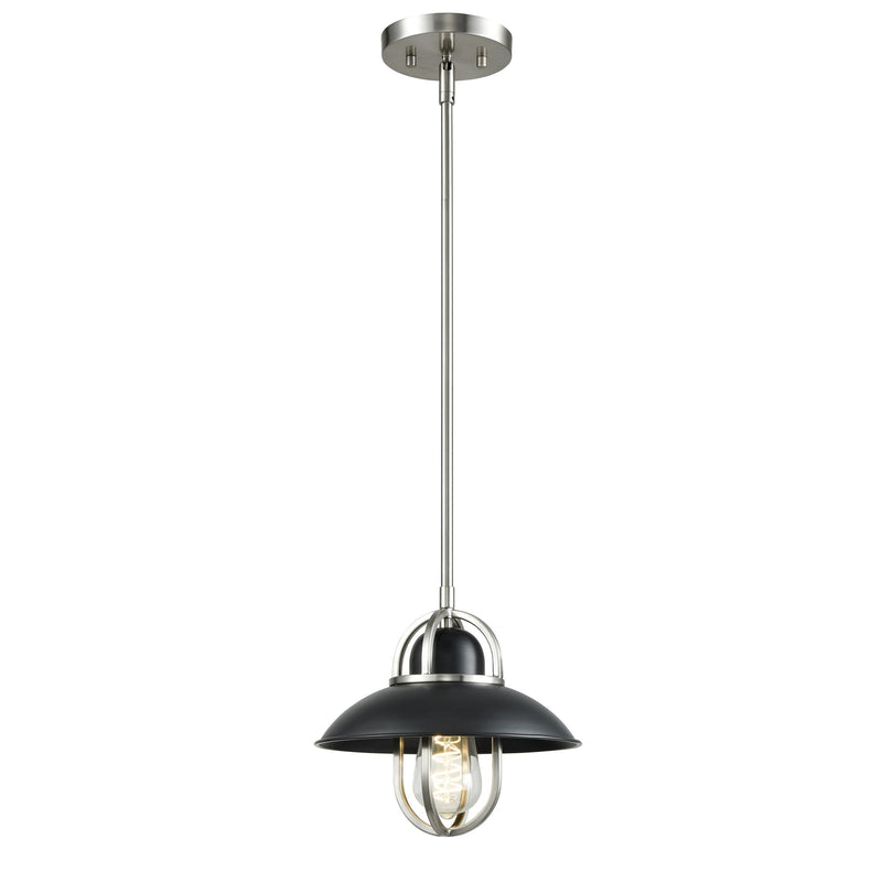 dvp31021gr_sn - mini pendant Graphite and Satin Nickel - www.donslighthouse.ca