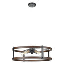 dvp40308gr_iw - pendant, semi flush Graphite and Ironwood On Metal - www.donslighthouse.ca