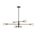 dvp41102br_gr - linear pendant Brass and Graphite - www.donslighthouse.ca