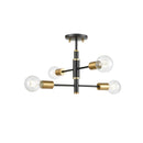 dvp41112br_gr - semi flush Brass and Graphite - www.donslighthouse.ca