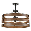 dvp41808gr_iw - pendant Graphite and Ironwood On Metal - www.donslighthouse.ca