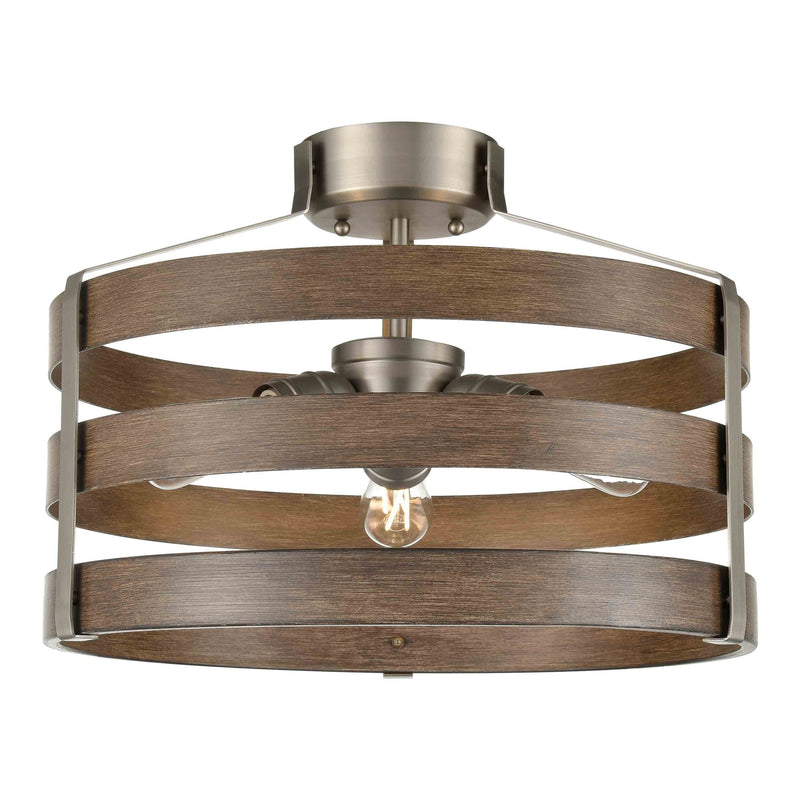 dvp41812bn_baw - semi flush Buffed Nickel and Barnwood On Metal - www.donslighthouse.ca
