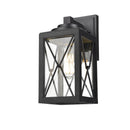 dvp43371bk-cl - outdoor wall Black with Clear Glass - www.donslighthouse.ca