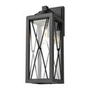 dvp43372bk-cl - outdoor wall Black with Clear Glass - www.donslighthouse.ca