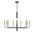 dvp44029mf_gr - chandelier Multiple Finishes and Graphite - www.donslighthouse.ca