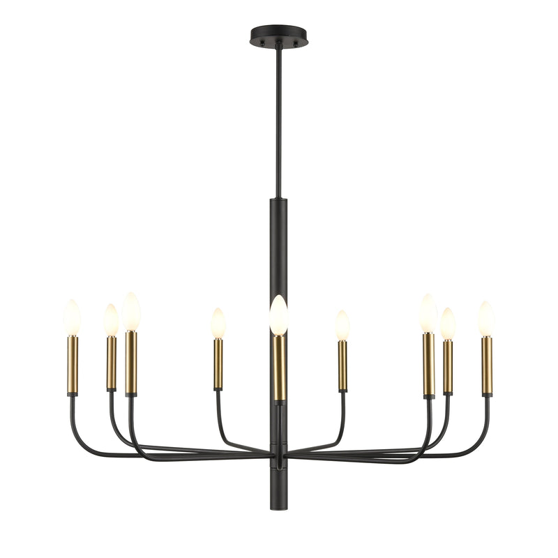 dvp44029mf_gr - chandelier Multiple Finishes and Graphite - www.donslighthouse.ca