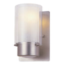 dvp9001bn-op - wall light Buffed Nickel with Half Opal Glass - www.donslighthouse.ca