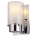 dvp9001ch-op - wall light Chrome with Half Opal Glass - www.donslighthouse.ca