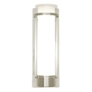 dvp9063bn-op - wall light Buffed Nickel with Half Opal Glass - www.donslighthouse.ca
