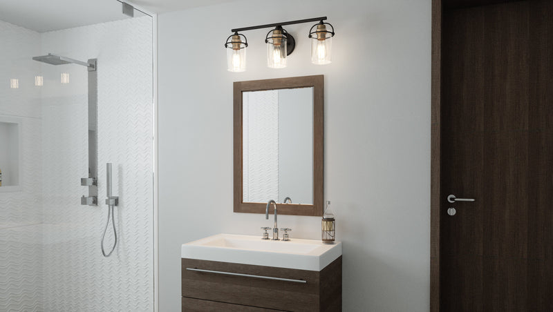 Emerson - Bath 3 light matte black - EMR8603MBK