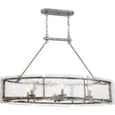 fts638mm - linear chandelier Mottled Silver - www.donslighthouse.ca