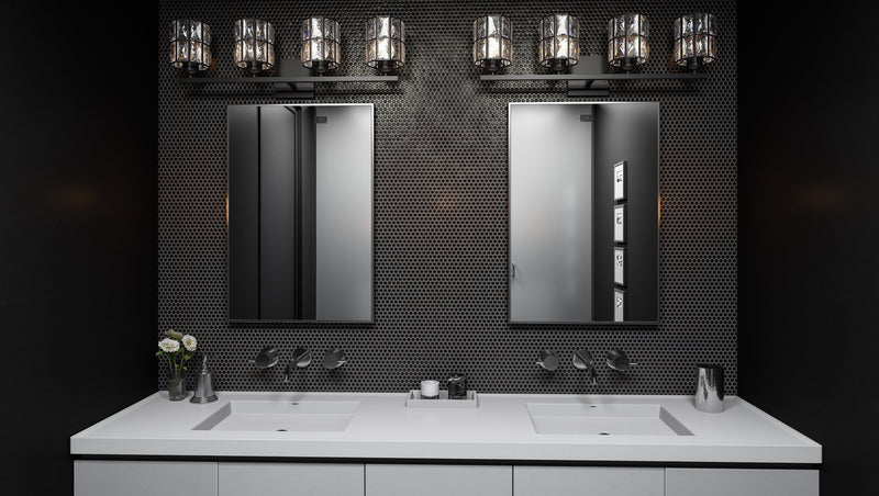 Gibson - Bath 4 lights matte black - GIB8630MBK