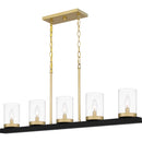 grl539mbk - linear chandelier Matte Black - www.donslighthouse.ca
