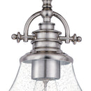 Grant - Semiflush mount 1 light brushed nickel - GRTS1708BN