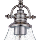Grant - Semiflush mount 1 light brushed nickel - GRTS1714BN