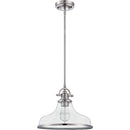 Grant - Pendant 1 light brushed nickel - GRTS2814BN