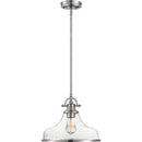Grant - Pendant 1 light brushed nickel - GRTS2814BN