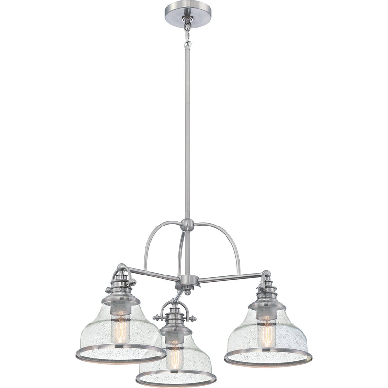 Grant - Dinette 3 light brushed nickel - GRTS5103BN