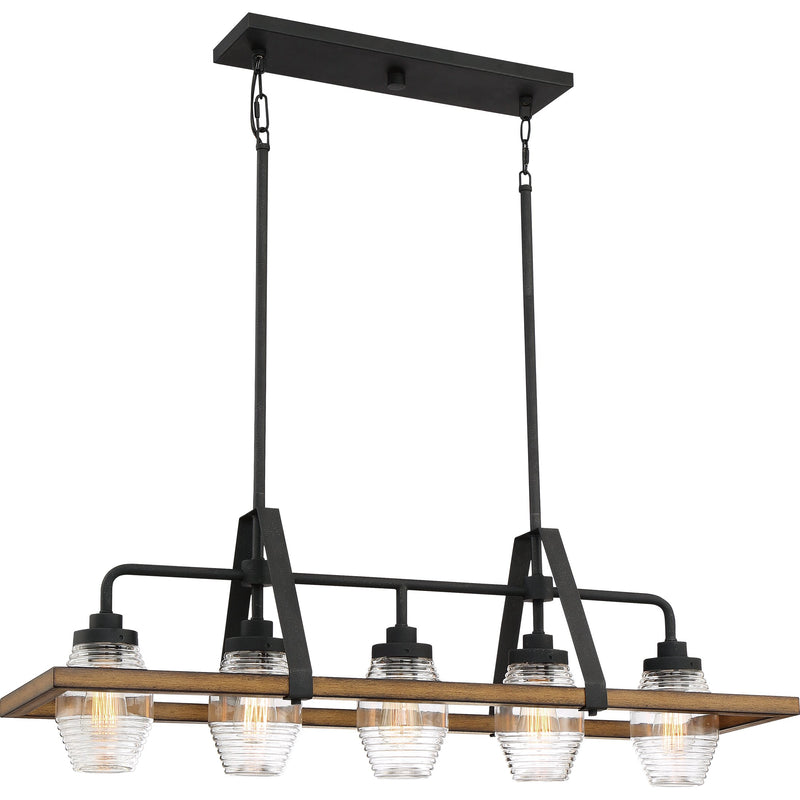 gui540gk - linear chandelier Grey Ash - www.donslighthouse.ca