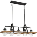 Guilford - Linear chandelier 5 light grey ash - GUI540GK